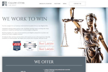 Callow and Utter Website